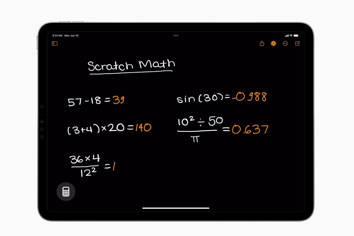 Apple Unveils iPadOS 18 With AI-Powered Calculator App and Math Notes, Smart Script in Notes