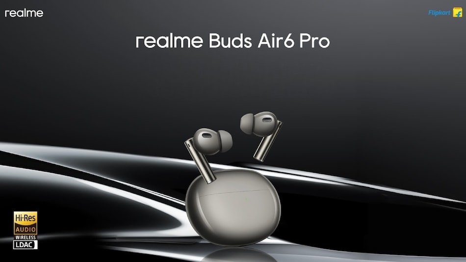 Realme Buds Air 6 Pro With ANC, Up to 40-Hours of Total Battery Life to Launch  on June 20