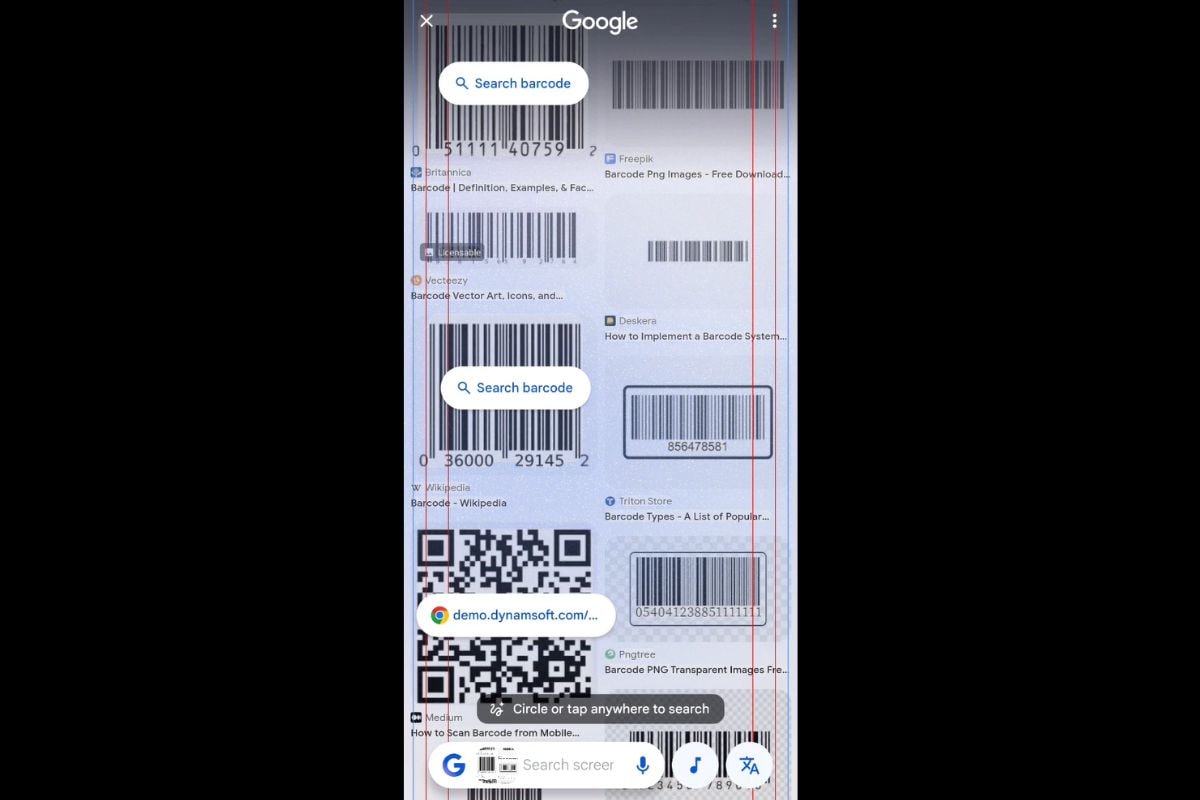 Google's Circle to Search Feature Reportedly Getting a QR Codes Scanning Capability