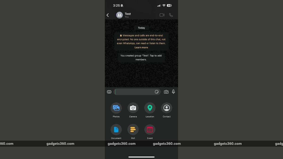 WhatsApp Now Lets Users Create Events in Group Chats on iPhone with Latest Update